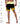 Yellow and Black Abstract Men's Swim Trunks - Mikey Yaw