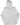 Mikey Yaw White Zipper Hoodie with Abstract Graphic - Mikey Yaw