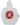 Scribbled M Zipper Hoodie (White) Mikey Yaw