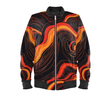 Lava Flow Bomber Jacket - Mikey Yaw