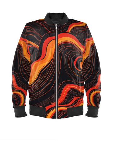 Lava Flow Bomber Jacket - Mikey Yaw