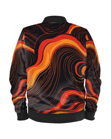 Lava Flow Bomber Jacket - Mikey Yaw