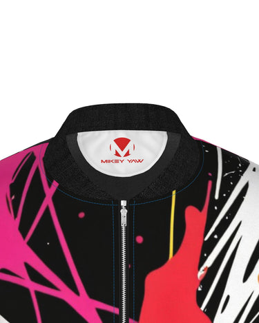 Paint Splatter Bomber Jacket | Mikey Yaw