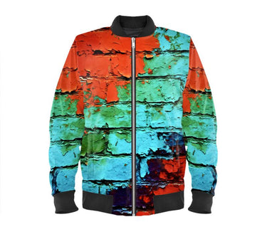 Painted Bricks Premium Bomber Jacket Contrado