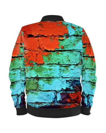 Painted Bricks Premium Bomber Jacket Contrado