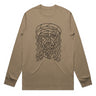 Cubist Rastafarian Long Sleeve Staple T-Shirt