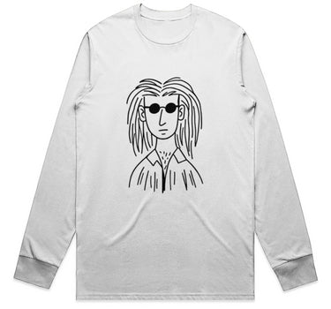 That Cool Long-Haired Guy Long Sleeve Staple T-Shirt