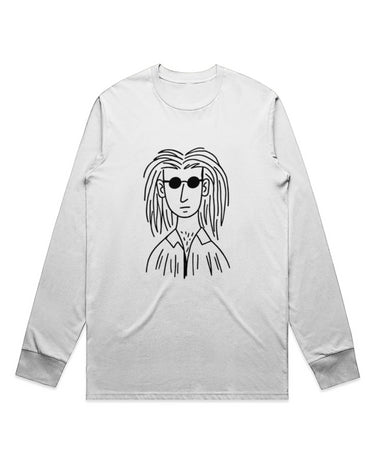 That Cool Long-Haired Guy Long Sleeve Staple T-Shirt