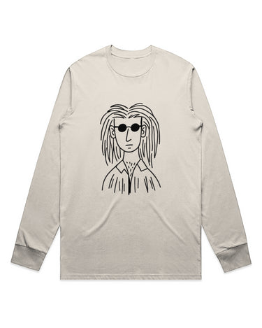 That Cool Long-Haired Guy Long Sleeve Staple T-Shirt