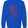 Cubist Skateboarder Premium Heavyweight Non-Hooded Sweatshirt