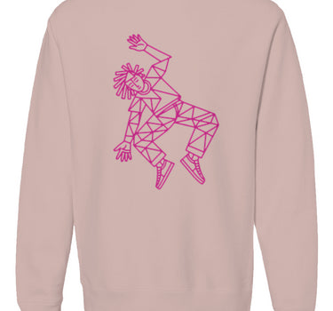 Cubist Breakdancer Premium Heavyweight Non-Hooded Sweatshirt