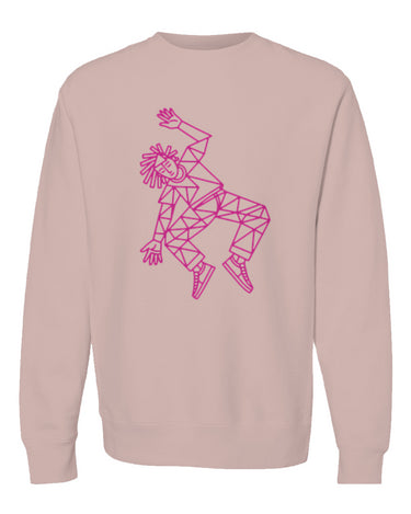 Cubist Breakdancer Premium Heavyweight Non-Hooded Sweatshirt
