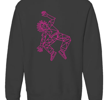 Cubist Breakdancer Premium Heavyweight Non-Hooded Sweatshirt