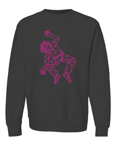Cubist Breakdancer Premium Heavyweight Non-Hooded Sweatshirt