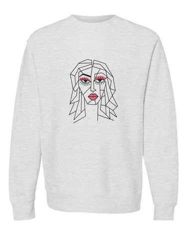 Diamond the Drag Queen Premium Heavyweight Non-Hooded Sweatshirt