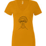 Cool Granny Women’s Jersey Deep V-Neck Tee