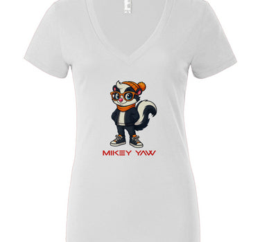 Stinkin Cool Women’s Jersey Deep V-Neck Tee