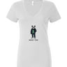 Cool Panda Women’s Jersey Deep V-Neck Tee