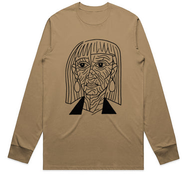 Aging Grace Long Sleeve Staple T-Shirt