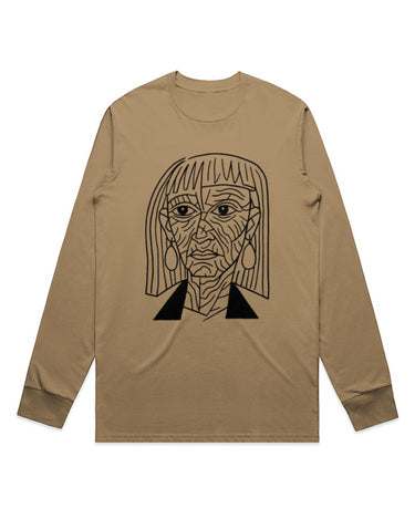 Aging Grace Long Sleeve Staple T-Shirt