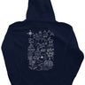 Treasure Map Zipper Hoodie