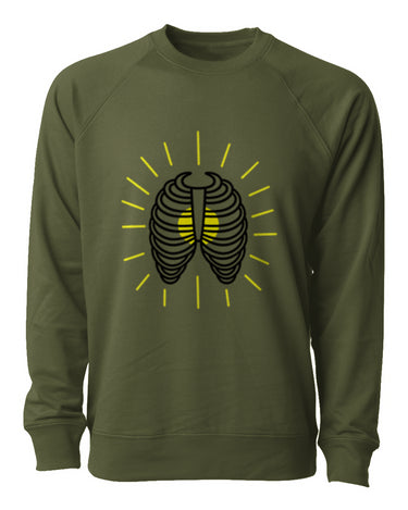 Eternal Essence Loopback Terry Crewneck Sweatshirt