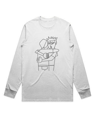 Consider Yourself Hugged Long Sleeve Staple T-Shirt