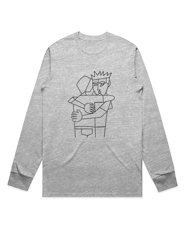 Consider Yourself Hugged Long Sleeve Staple T-Shirt