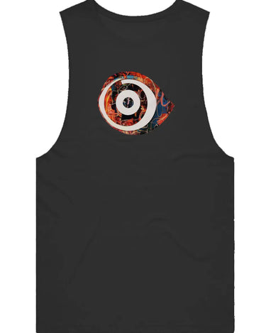 Abstract Eye Tank Top - Mikey Yaw