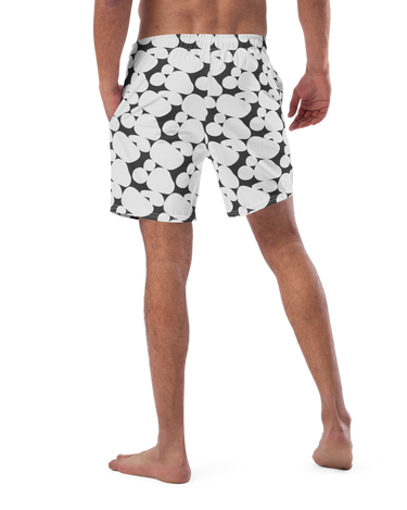 Abstract Circles Men's Swim Trunks - Mikey Yaw