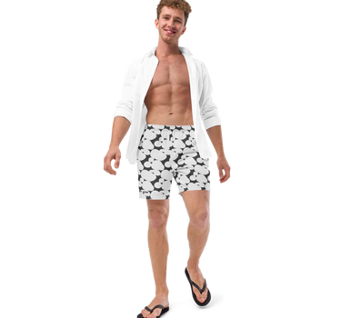 Abstract Circles Men's Swim Trunks - Mikey Yaw