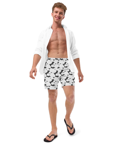 Abstract Circles Men's Swim Trunks - Mikey Yaw