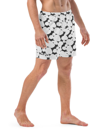 Abstract Circles Men's Swim Trunks - Mikey Yaw