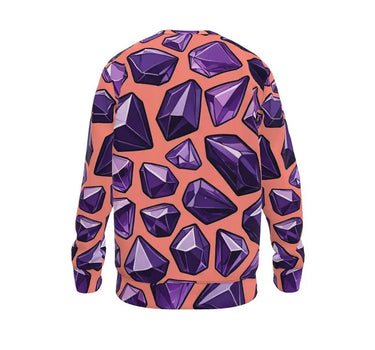 Amethyst All Over Print Sweater Contrado