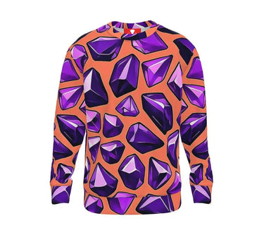 Amethyst All Over Print Sweater Mikey Yaw