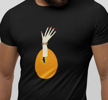 Arm Rising From Egg Short Sleeve Staple T-Shirt - Mikey Yaw