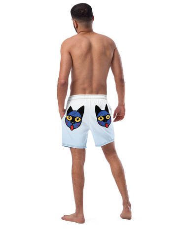 Bad Kitty Men's Swim Trunks - Mikey Yaw