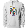 Bauhaus Streetwear Figure Loopback Terry Hooded Sweatshirt
