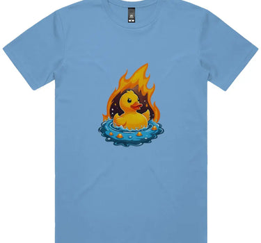 Boiling Rubber Ducky Short Sleeve Staple T-Shirt