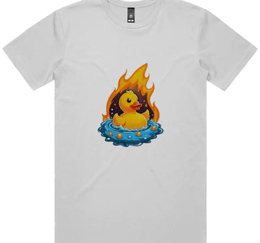 Boiling Rubber Ducky Short Sleeve Staple T-Shirt