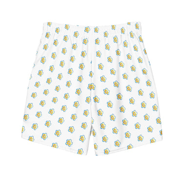 Bolted Flower Men's Swim Trunks Mikey Yaw