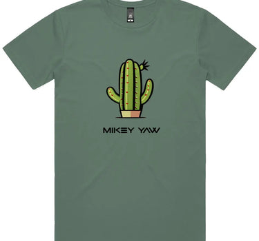 Cactus Monogram Short Sleeve Staple T-Shirt Apliiq