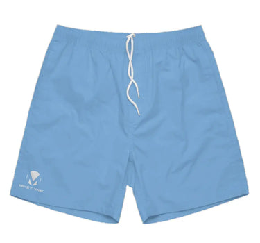 Carolina Blue Monogram Short Shorts Apliiq