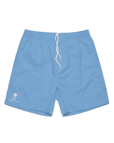 Carolina Blue Monogram Short Shorts Apliiq