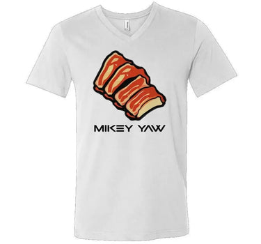 Cincinnati Ribs V-Neck Short Sleeve T-Shirt - Mikey Yaw
