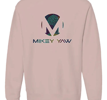 Colorful Leaves Monogram Premium Heavyweight Non-Hooded Sweatshirt - Mikey Yaw