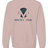 Colorful Leaves Monogram Premium Heavyweight Non-Hooded Sweatshirt - Mikey Yaw