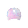 Cotton Candy Tie Dye Hat with Monogram Apliiq