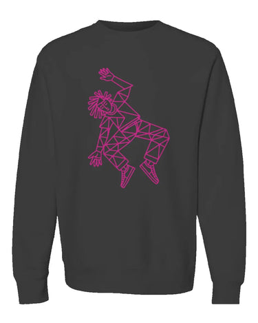 Cubist Breakdancer Premium Heavyweight Non-Hooded Sweatshirt