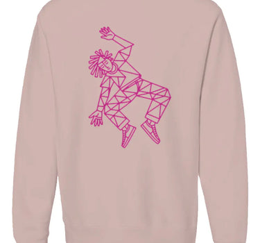 Cubist Breakdancer Premium Heavyweight Non-Hooded Sweatshirt
